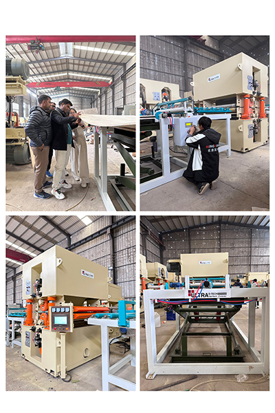 Livraison de machine de ponçage de calibrage robuste MingDing en Asie du Sud