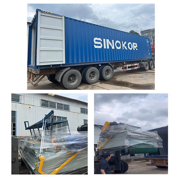 Ligne de pelage de placage de bois MingDing, livraison à nouveau en Asie du Sud